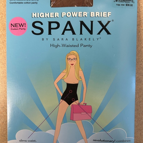 SPANX, Higher Power Panties, Color Cocoa, Size C - Picture 2 of 3